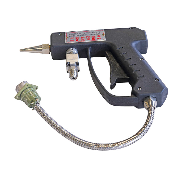 Pistol de pulverizare manual cu bandă
